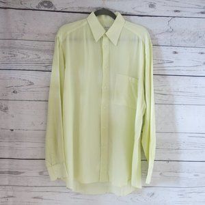 Pal Zileri Button Down Long Sleeve Shirt Large